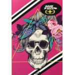 ΤΕΤΡΑΔΙΟ ΚΑΡΦΙΤΣΑ 17X25 NO FEAR SKULLY-GOLD 347-80400