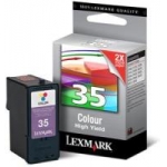 ΜΕΛΑΝΙ LEXMARK 35 COLOUR 18C0035E