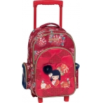 ΣΑΚΙΔΙΟ TROLLEY ΝΗΠΙΟΥ GRAFFITI KIMMIDOLL 203262 ΚΟΚΚΙΝΟ