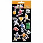 ΑΥΤΟΚΟΛΛΗΤΑ PUFFY 10X22EK ΠΟΔΟΣΦΑΙΡΟ THE LITLIES 646920