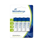 ΜΠΑΤΑΡΙΕΣ MEDIARANGE AA RECHARGEABLE 4τμ