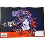 Μπλοκ Ζωγραφικής Back Me Up T-rex 357-20417 A4 30φυλ.