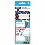 ΕΤΙΚΕΤΕΣ ΑΥΤΟΚΟΛΛΗΤΕΣ TETRIS 20 ΤΜΧ. 5 ΣΧΕΔΙΑ 504058