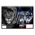 Μπλοκ Ζωγραφικής No fear Laser Lion A4 30φυλ.
