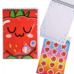 ΑΡΩΜΑΤΙΚΟ ΧΡΩΜΑΣΤΙΣΤΟ ΒΙΒΛΙΟ ΚAI ΑΥΤΟΚΟΛΛΗΤΑ  - FRUITYSQUAD FS60374