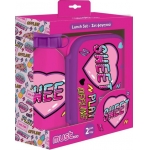 ΔΟΧΕΙΟ ΦΑΓΗΤΟΥ + ΠΑΓΟΥΡΙ ΑΛΟΥΜΙΝΙΟΥ ΣΕΤ MUST SWEET GIRL 584304