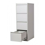 Συρταριέρα NEXTDECO 32806-08 κρεμαστών φακέλων γκρι με κλειδαριά, 4 συρτάρια Υ133,1x46x62εκ.