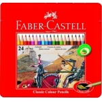 Faber-Castell Σετ Ξυλομπογιές σε Κασετίνα 24τμχ 115845