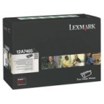 TONER LEXMARK 12A7465 BLACK