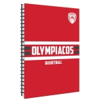Τετράδιο Σπιράλ Α4 2 θεμ. - Ολυμπιακός Μπάσκετ 4