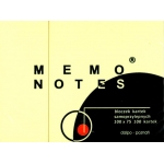 NOTES MEMO 75X100 ΚΙΤΡΙΝΑ 100Φ.