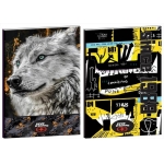 ΤΕΤΡΑΔΙΟ ΚΑΡΦΙΤΣΑ 17Χ25εκ. No Fear White Wolf Yellow City 348-11400