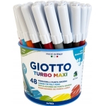 ΜΑΡΚΑΔΟΡΟΙ GIOTTO TURBO MAXI ΧΟΝΤΡΟΙ 48τεμ POT