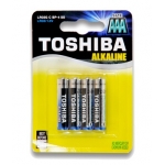 ΜΠΑΤΑΡΙΕΣ TOSHIBA AAA LR03/1.5V (4τμχ)