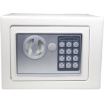 Χρηματοκιβώτιο με συνδυασμό & κλειδί λευκό Υ20x24x18εκ (35039-00)