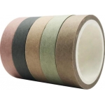 Αυτοκόλλητες κορδέλες, αποχρώσεις Pine, 5 τεμ. (35908-06)