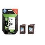 ΜΕΛΑΝΙ HP 338 TWIN PACK (CB331EE)