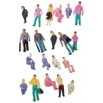 Ανθρώπινες φιγούρες μακέτας ΝΕΧΤ 31132 πλαστικές 1,8εκ. (20τεμ.)