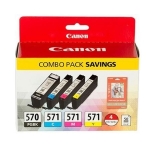 ΜΕΛΑΝΙ CANON PG--570/CLI-571 (0372C004)