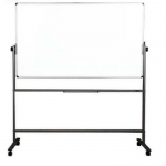 ΠΙΝΑΚΑΣ ΛΕΥΚΟΣ ΜΑΓΝΗΤΙΚΟΣ ΤΡΟΧΗΛΑΤΟΣ DELI 90Χ150εκ.