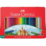 ΞΥΛΟΜΠΟΓΙΕΣ FABER CASTELL 36ΤΕΜ. ΣΕ ΜΕΤΑΛΛΙΚΟ ΚΟΥΤΙ 115886