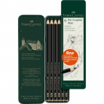 ΜΟΛΥΒΙΑ Faber Castell Pitt Graphite 115207 Σετ 6 Μολύβια