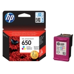 ΜΕΛΑΝΙ HP 650 COLOUR (CZ102A)