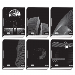 ΗΜΕΡΟΛΟΓΙΟ ΑΚΑΔΗΜΑΙΚΟ BLACK & WHITE SKAG (14X21εκ.)
