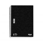 ΤΕΤΡΑΔΙΟ ΣΠΙΡΑΛ Skag Black Basic Α4 1θ. (9201)