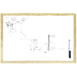 ΠΙΝΑΚΑΣ ΜΑΡΚΑΔΟΡΟΥ Describo 80X120 (σε ξυλινο πλαισιο)