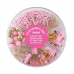 ΣΕΤ ΓΡΑΦΕΙΟΥ i-TOTAL XL3002 Ροζ Pastel (ΣΥΝΔΕΤΗΡΕΣ-ΠΙΑΣΤΡΕΣ-ΚΑΡΦΙΤΣΕΣ)