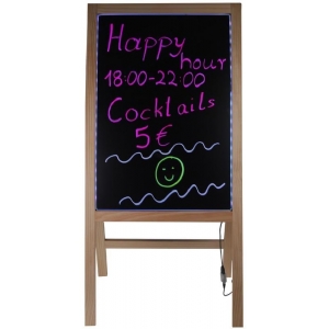 ΠΙΝΑΚΑΣ LED NEXT 35264 ΕΠΙΔΑΠΕΔΙΟΣ 100X50εκ. ΞΥΛΙΝΟΣ