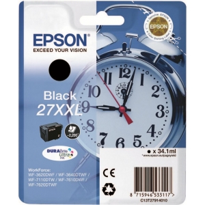 ΜΕΛΑΝΙ EPSON 27XXL BLACK (C13T27914010)
