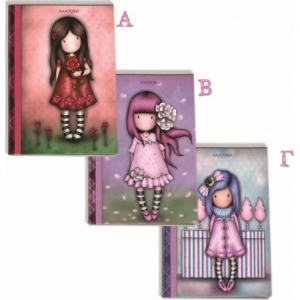 ΤΕΤΡΑΔΙΟ ΔΕΜΕΝΟ 50Φ. SANTORO GORJUSS 21707 (Α4)