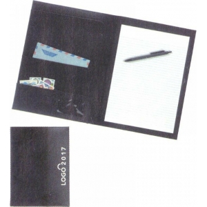 Portfolio Next Μαύρο Α4 με Μπλοκ Σημειώσεων 28691