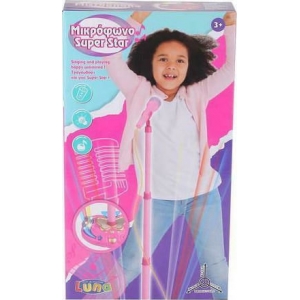 ΜΙΚΡΟΦΩΝΟ ΡΟΖ LUNA (621610)