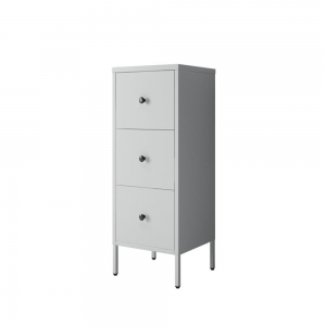 Ραφιέρα μεταλλική Next 32843-00 με 3 συρτάρια Υ102x43x40εκ.