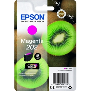 ΜΕΛΑΝΙ EPSON 202 MAGENTA (T02F34010)