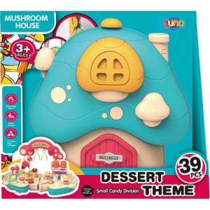 Βαλιτσάκι Μανιτάρι Ζαχαροπλαστικής Luna Toys Σετ 39 Τμχ., 27x13,5x24 εκ.