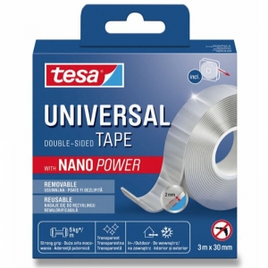 Ταινία Διπλής Όψης Tesa Universal nano power 3mX30mm (55810-00004)