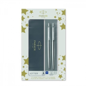 ΣΕΤ PARKER JOTTER 1521 Stainless Steel (ΣΤΥΛΟ & ΜΗΧΑΝΙΚΟ 0.5mm)