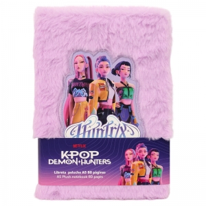 Λούτρινο Σημειωματάριο K-Pop Demon Hunters 364-01457 A5 80φ.