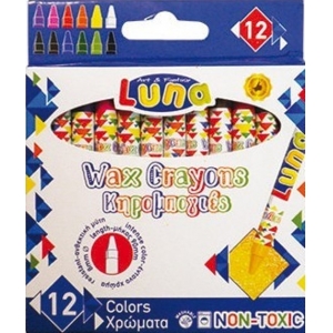 ΚΗΡΟΜΠΟΓΙΕΣ LUNA 12ΧΡΩΜΑΤΑ 0620158