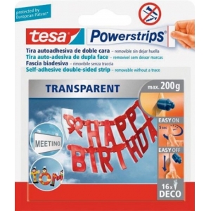 ΑΥΤΟΚΟΛΛΗΤΑ TESA  DECO ΔΙΠΛΗΣ ΟΨΗΣ 16ΤΕΜ. (58860)