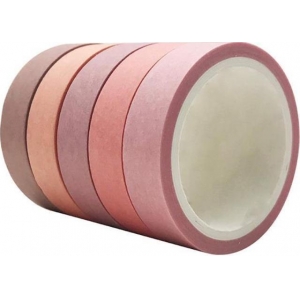 Αυτοκόλλητες κορδέλες, αποχρώσεις Cherry blossoms, 5 τεμ. (35908-04)