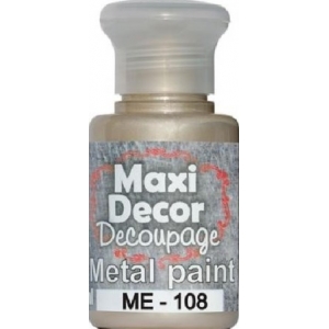 ΑΚΡΥΛΙΚΟ ΜΕΤΑΛΛΙΚΟ MAXI DΕCOR 60ML 108
