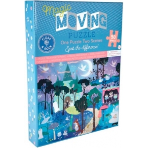 ΜΑΓΙΚΑ ΚΙΝΟΥΜΕΝΟ ΠΑΖΛ 50τμχ “Μαγεμένο Μπαλέτο Floss & Rock (44P6435)