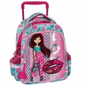 ΣΑΚΙΔΙΟ ΤΡΟΛΛΕΥ ΝΗΠΙΟΥ GRAFFITI FASHION GIRL 221262