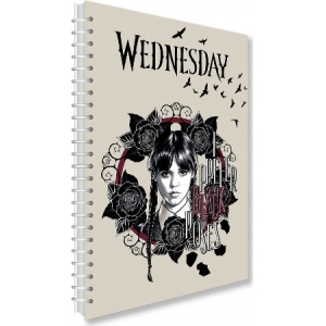 Τετράδιο Σπιράλ Α4 2 θεμ. - Wednesday 4