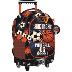 ΣΑΚΙΔΙΟ MUST TEAM TROLLEY ΔΗΜΟΤΙΚΟΥ  FOOTBALL VS BASKET  (587633)